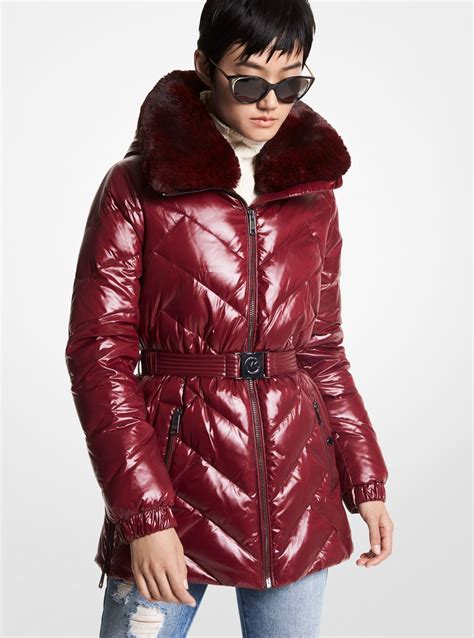 michael kors coat puffer